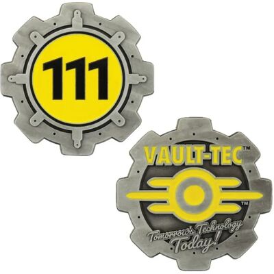 FaNaTtik Fallout Collectible Coin - Vault 111 FaNaTtik Fallout Collectible Coin - Vault 111