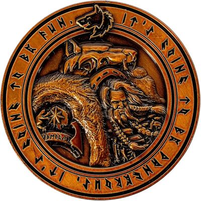 AAA Merchandise Warhammer 40,000: Space Wolves Collectible Coin AAA Merchandise Warhammer 40,000: Space Wolves Collectible Coin