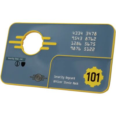 FaNaTtik Fallout 3 Collectible Ingot - Vault 101 Security Keycard FaNaTtik Fallout 3 Collectible Ingot - Vault 101 Security Keycard