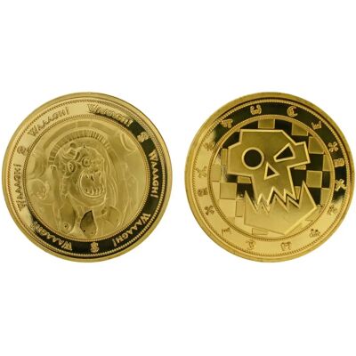 AAA Merchandise Warhammer 40,000 Collectible Coin - Ork (Ghazghkull) AAA Merchandise Warhammer 40,000 Collectible Coin - Ork (Ghazghkull)
