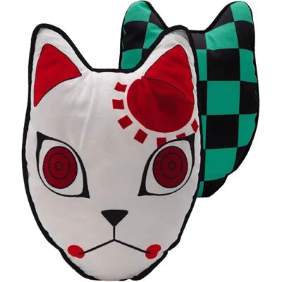 ABYstyle Demon Slayer Pillow – Tanjiro Kamado Mask ABYstyle Demon Slayer Pillow – Tanjiro Kamado Mask
