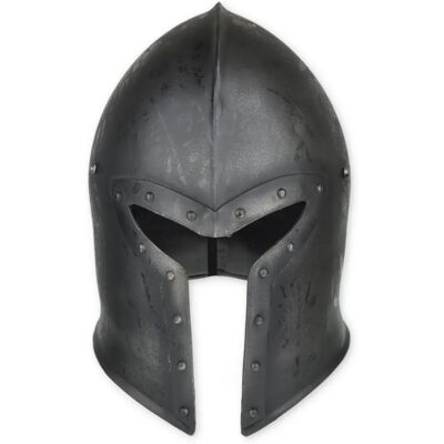 Epic Armoury Barbuta Helmet - blackened – L Epic Armoury Barbuta Helmet - blackened – L