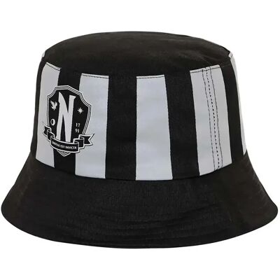 Karactermania Wednesday Bucket Hat - Nevermore Crest Karactermania Wednesday Bucket Hat - Nevermore Crest