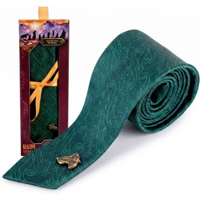 The Lord of the Rings Tie - Elvish Script The Lord of the Rings Tie - Elvish Script