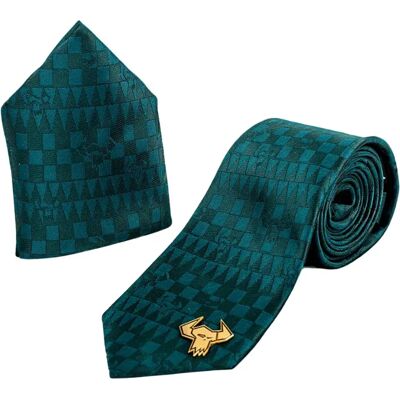 Warhammer 40,000 Tie and Pocket Square Set - Orks Warhammer 40,000 Tie and Pocket Square Set - Orks