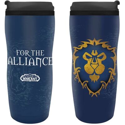 ABYstyle World of Warcraft Travel Mug - Alliance ABYstyle World of Warcraft Travel Mug - Alliance