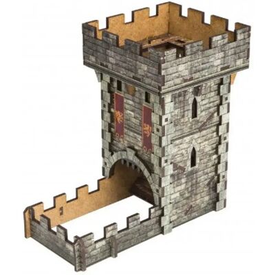 Q Workshop Medieval Dice Tower - Multi-color - Role Playing Game Accessory Q Workshop Medieval Dice Tower - Multi-color - Role Playing Game Accessory