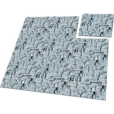 Ultimate Guard Battle-Tiles 1' Starship Gaming Tiles (9 pcs) Ultimate Guard Battle-Tiles 1' Starship Gaming Tiles (9 pcs)