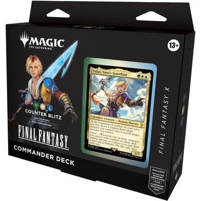 Wizards of the Coast Magic: The Gathering - Final Fantasy Commander Deck: Counter Blitz Wizards of the Coast Magic: The Gathering - Final Fantasy Commander Deck: Counter Blitz