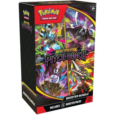 Pokemon USA Pokémon TCG: ME05 Pitch Black - Booster Bundle Pokemon USA Pokémon TCG: ME05 Pitch Black - Booster Bundle