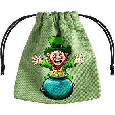 Q-workshop Lucky Green Dice Bag: Pot of Gold Q-workshop Lucky Green Dice Bag: Pot of Gold