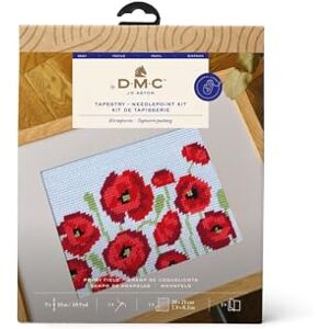 DMC - Tapestry & Needlepoint Kit Poppy Field - by Jo Aston - Easy - Needlepoint kit DMC - Tapestry & Needlepoint Kit Poppy Field - by Jo Aston - Easy - Needlepoint kit