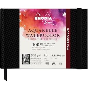 Rhodia Touch Watercolor Book - Watercolor Paper Rhodia Touch Watercolor Book - Watercolor Paper