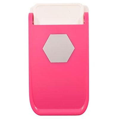 Creative Labs Heavy Duty Craft Punch Hexagon 2,5 x 2,5 cm Hole Punch Cutter for Shrink Paper, Card Making, and Crafting, Pin Creative Labs Heavy Duty Craft Punch Hexagon 2,5 x 2,5 cm Hole Punch Cutter for Shrink Paper, Card Making, and Crafting, Pin