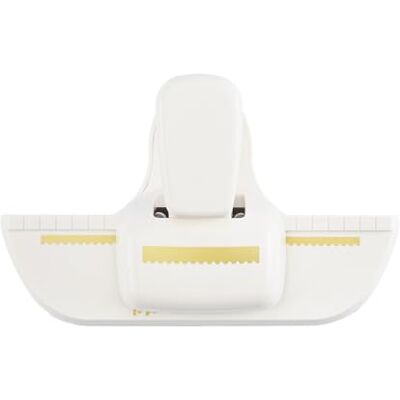 Creative Labs Border Punch Stamp 0.3 x 1.8" (0.8 x 4.5 cm) for Scrapbooking, Card Making and Crafting, White-Gold Creative Labs Border Punch Stamp 0.3 x 1.8" (0.8 x 4.5 cm) for Scrapbooking, Card Making and Crafting, White-Gold