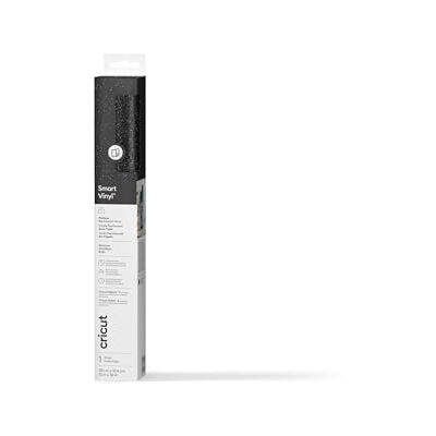 Cricut Smart Permanent Vinyl, Shimmer Black, 33cm x 91.4cm, Self-Adhesive Vinyl Sheet Ideal for Customising Mugs, Bottles, Labels, Signs & DIY Crafts, for All Cutting Machines Cricut Smart Permanent Vinyl, Shimmer Black, 33cm x 91.4cm, Self-Adhesive Vinyl Sheet Ideal for Customising Mugs, Bottles, Labels, Signs & DIY Crafts, for All Cutting Machines