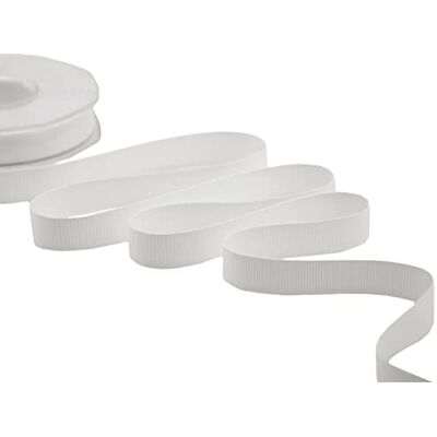 Furlanis Ribbon, Fabric, Natural White, 15 mm x 20 m Furlanis Ribbon, Fabric, Natural White, 15 mm x 20 m