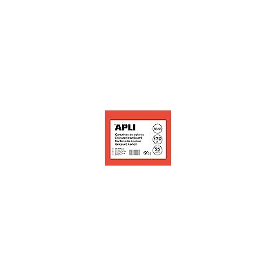 APLI 014265 Red Box 500 x 650 mm Pack of 25 Sheets APLI 014265 Red Box 500 x 650 mm Pack of 25 Sheets