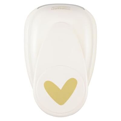 Creative Labs Craft Punch Playful Heart 1.5 x 1.9 in Paper Punch for Crafting, Card Making and Scrapbooking Creative Labs Craft Punch Playful Heart 1.5 x 1.9 in Paper Punch for Crafting, Card Making and Scrapbooking