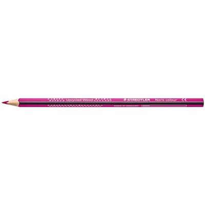 STAEDTLER Noris Colour 187 Colouring Pencils, Ergonomic Triangular Format, Non-Slip Soft Surface, High Break Resistance, Made Form Upcycled Wood, Folding Box with 12 Coloured Pencils, Red Purple, STAEDTLER Noris Colour 187 Colouring Pencils, Ergonomic Triangular Format, Non-Slip Soft Surface, High Break Resistance, Made Form Upcycled Wood, Folding Box with 12 Coloured Pencils, Red Purple,