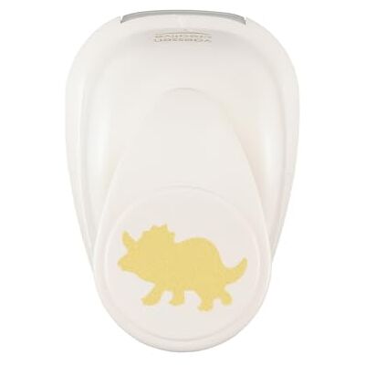 Creative Labs Craft Punch Dino Triceratops 1.3 x 1.9 in Paper Punch for Crafting, Card Making and Scrapbooking Creative Labs Craft Punch Dino Triceratops 1.3 x 1.9 in Paper Punch for Crafting, Card Making and Scrapbooking