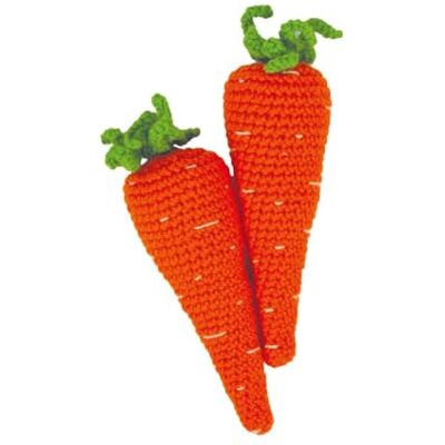 KNITTY CRITTERS – Easter – Carrots Orange Beginner-Friendly Crochet Craft Kit with Recycled Yarn KNITTY CRITTERS – Easter – Carrots Orange Beginner-Friendly Crochet Craft Kit with Recycled Yarn