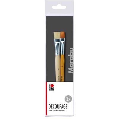 Marabu Set of Brushes (Flat, 1pc (S)) Marabu Set of Brushes (Flat, 1pc (S))