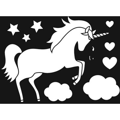 Artemio A4 Unicorn Stencil Artemio A4 Unicorn Stencil