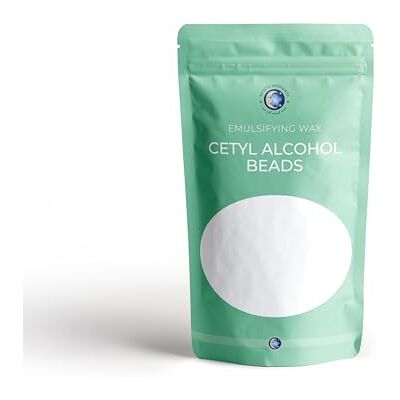 Mystic Moments Cetyl Alcohol Beads 100g Cosmetic Thickener & Viscosity Regulator Smooth Cream & Lotion Formulations Oil in Water Emulsions Mystic Moments Cetyl Alcohol Beads 100g Cosmetic Thickener & Viscosity Regulator Smooth Cream & Lotion Formulations Oil in Water Emulsions