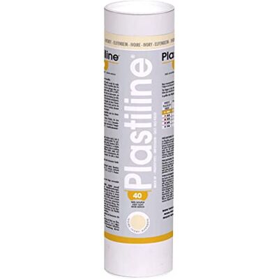 PLASTILINE 1140T tube Modelling Paste, High Precision , Sculpting, Moulding Hardness 40 (very soft) 1 kg Ivory shade. Made in France PLASTILINE 1140T tube Modelling Paste, High Precision , Sculpting, Moulding Hardness 40 (very soft) 1 kg Ivory shade. Made in France