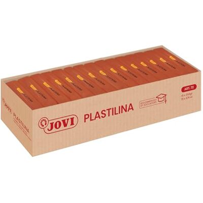 Jovi – Box of Clay, 15 Tablets 350 gr, Brown (7209) Plant Based, Non-Toxic, Gluten-Free, for Kids Ages 3+ Reusable Great for Crafts and Games Jovi – Box of Clay, 15 Tablets 350 gr, Brown (7209) Plant Based, Non-Toxic, Gluten-Free, for Kids Ages 3+ Reusable Great for Crafts and Games