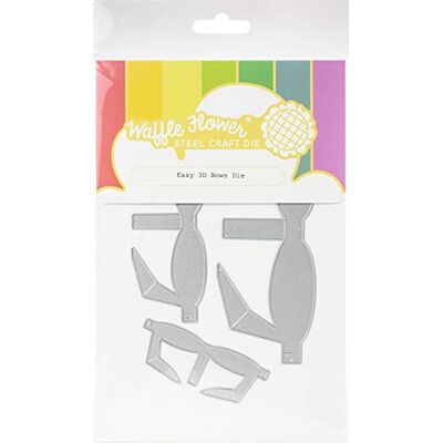 Waffle Flower DIE 3D Bows Waffle Flower DIE 3D Bows