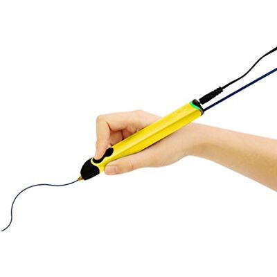 3Doodler Create 3D Printing Pen Set with 50 Plastic Strands, Electric Yellow 3Doodler Create 3D Printing Pen Set with 50 Plastic Strands, Electric Yellow