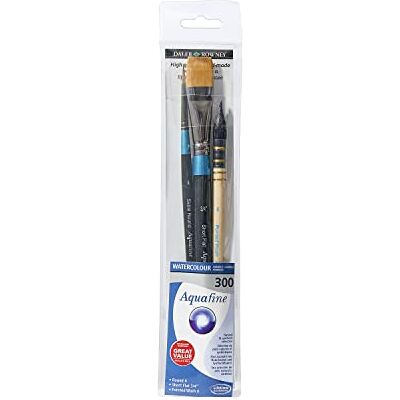 Daler Rowney DR Wallet 300 3 Brush Sh, E282300300 Daler Rowney DR Wallet 300 3 Brush Sh, E282300300