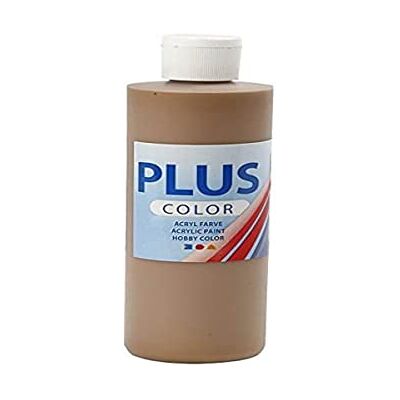 Creativ 39403 Plus Color Acrylic Paint, Craft Paint Light Brown 1 Bottle of 250 ml Creativ 39403 Plus Color Acrylic Paint, Craft Paint Light Brown 1 Bottle of 250 ml