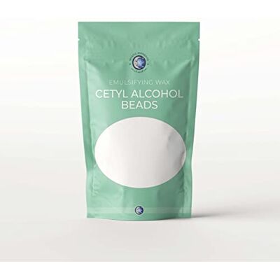 Mystic Moments Cetyl Alcohol Beads 1Kg Cosmetic Thickener & Viscosity Regulator Smooth Cream & Lotion Formulations Oil in Water Emulsions Mystic Moments Cetyl Alcohol Beads 1Kg Cosmetic Thickener & Viscosity Regulator Smooth Cream & Lotion Formulations Oil in Water Emulsions
