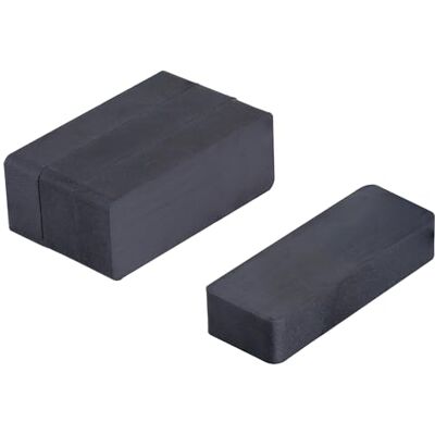 FIRST4MAGNETS Y30BH Ferrite Magnet for Arts, Crafts, Model Making, DIY and Hobbies 50mm x 19mm x 10mm thick 3kg Pull Pack of 50 FIRST4MAGNETS Y30BH Ferrite Magnet for Arts, Crafts, Model Making, DIY and Hobbies 50mm x 19mm x 10mm thick 3kg Pull Pack of 50