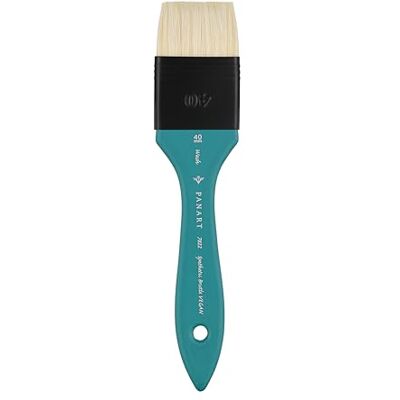 Pan Art Synthetic Fibre Wash No. 40 – Detail & Wash Brush for Oil Paints – Artist-Grade Performance Paintbrush for Fine Art, Craft & Illustration – 1 Unit Pan Art Synthetic Fibre Wash No. 40 – Detail & Wash Brush for Oil Paints – Artist-Grade Performance Paintbrush for Fine Art, Craft & Illustration – 1 Unit