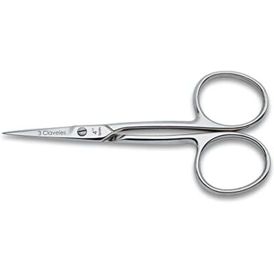 3 Claveles Scissors Straight Embroidery Scissors 10 cm 4" grey 3 Claveles Scissors Straight Embroidery Scissors 10 cm 4" grey