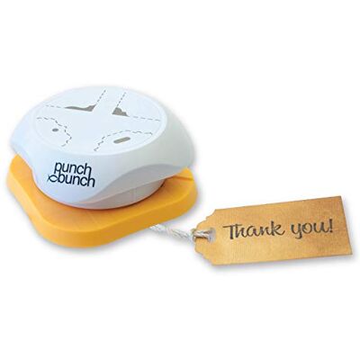 Punch Bunch Elegant TAG, 4-in-1 Corner and Hole Punch, One Size Punch Bunch Elegant TAG, 4-in-1 Corner and Hole Punch, One Size