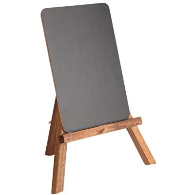 APS 71531 2-Piece Mini Easel with Acacia Wood Stand, 19.5 x 15 x 24 cm APS 71531 2-Piece Mini Easel with Acacia Wood Stand, 19.5 x 15 x 24 cm