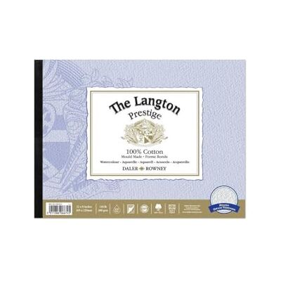 Daler-Rowney - Langton Prestige 12x9in - Watercolor paper pad Daler-Rowney - Langton Prestige 12x9in - Watercolor paper pad