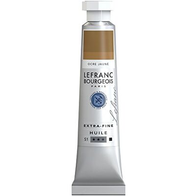 Lefranc Bourgeois Lefranc & Bourgeois Extra Fine Lefranc Oil paints Artist Pigments, oil-based paint, Gelber Ocker, 20 ml Lefranc Bourgeois Lefranc & Bourgeois Extra Fine Lefranc Oil paints Artist Pigments, oil-based paint, Gelber Ocker, 20 ml