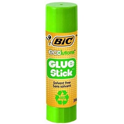 BIC 36 g Ecolutions Glue Stick (Pack of 12) BIC 36 g Ecolutions Glue Stick (Pack of 12)