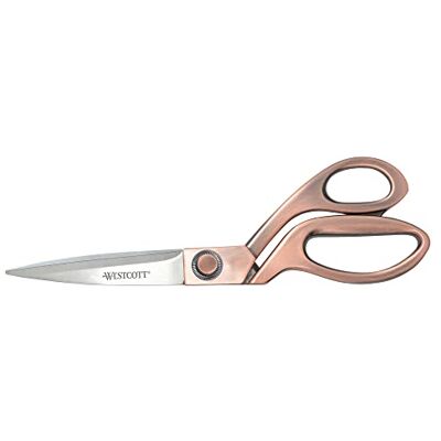 Westcott 16459 8-Inch Stainless Steel Copper-Finish Scissors for Office and Home Westcott 16459 8-Inch Stainless Steel Copper-Finish Scissors for Office and Home
