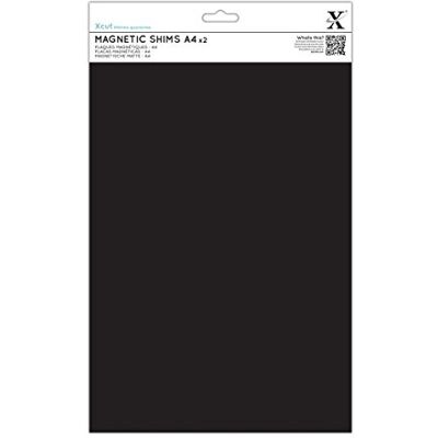 docrafts Xcut A4 Magnetic Shim 2 Pack, Adhesive Backed, For Positioning Die When Die-Cutting, Embossing, Craft Accessories, Scrapbooking, Card Making Supplies, A Crafters Companion, For Art & Craft Set docrafts Xcut A4 Magnetic Shim 2 Pack, Adhesive Backed, For Positioning Die When Die-Cutting, Embossing, Craft Accessories, Scrapbooking, Card Making Supplies, A Crafters Companion, For Art & Craft Set