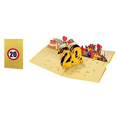 RF Distribution Origami Greeting Card, 20 Years RF Distribution Origami Greeting Card, 20 Years