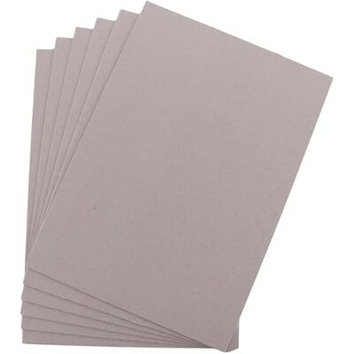 ASelected A4 Greyboard 50 Sheets Mount Board Backing Board Model Making Presentation Board Recycled Extra Thick 1000 Micron Recycled Card Sturdy Cardboard Sheets for Crafts and DIY Projects (Grey) ASelected A4 Greyboard 50 Sheets Mount Board Backing Board Model Making Presentation Board Recycled Extra Thick 1000 Micron Recycled Card Sturdy Cardboard Sheets for Crafts and DIY Projects (Grey)
