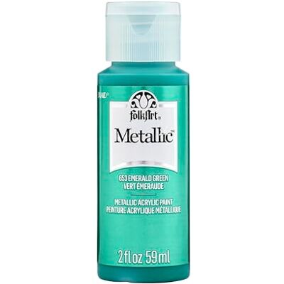 FolkArt Acrylic Paint, Green Emerald, 2 oz FolkArt Acrylic Paint, Green Emerald, 2 oz