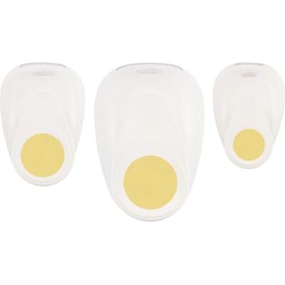 Creative Labs Craft Punch Set 3 pcs Circles Ø 0.5, 0.75 and 1.5 inches for Paper Crafting, Card Making and Scrapbooking Creative Labs Craft Punch Set 3 pcs Circles Ø 0.5, 0.75 and 1.5 inches for Paper Crafting, Card Making and Scrapbooking